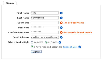 Remember The Milk Signup Form